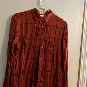 Rusty Colored flannel
